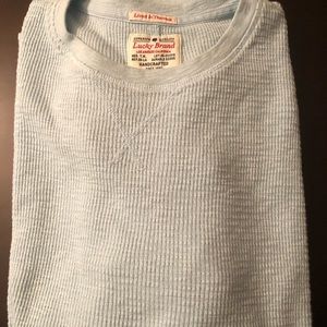 Lucky brand lived in thermal crew